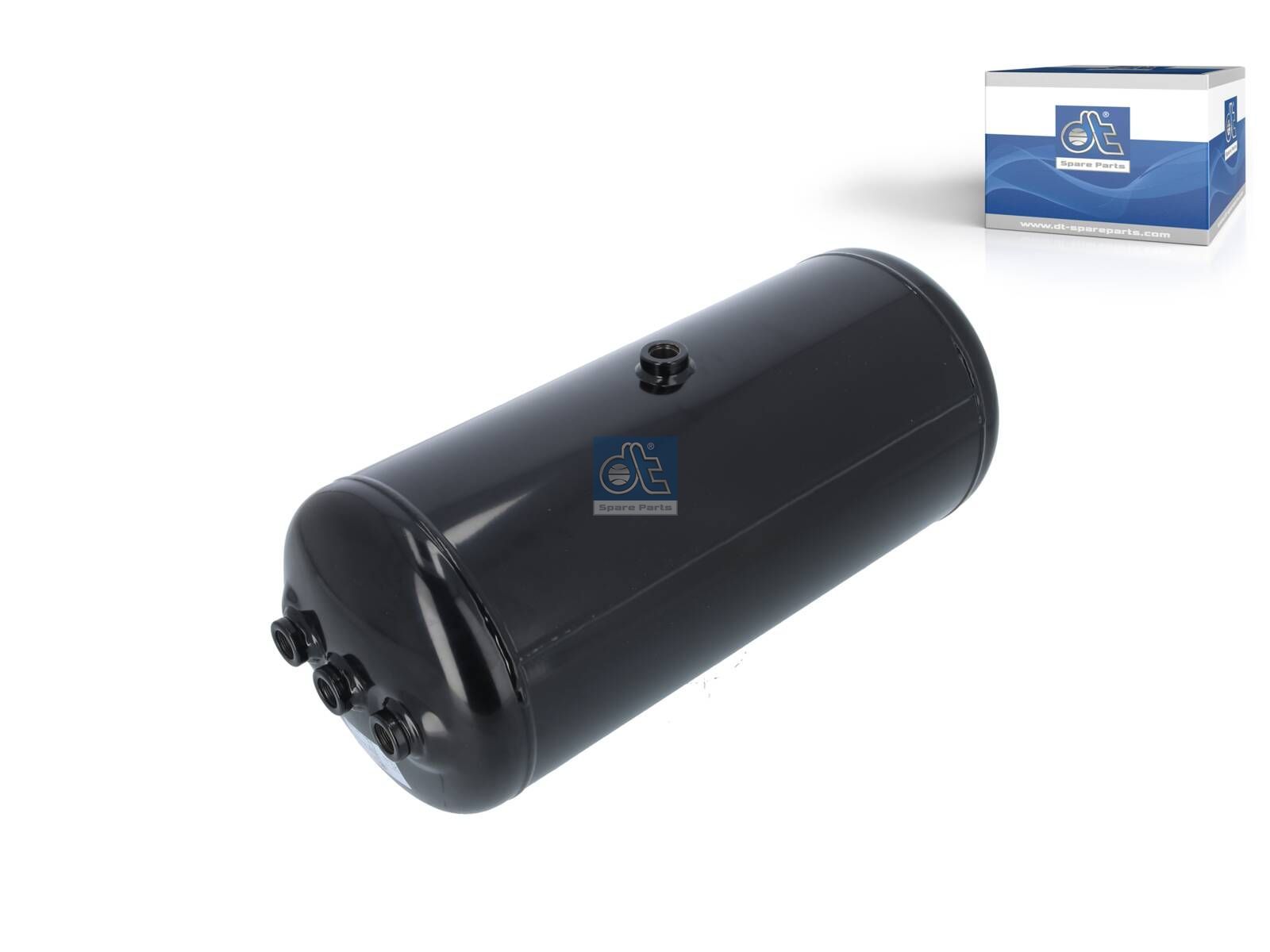 DT Spare Parts 2.44358 Air tank, 25 l, D: 246 mm, M22 x 1,5, L: 588 mm, 15 bar