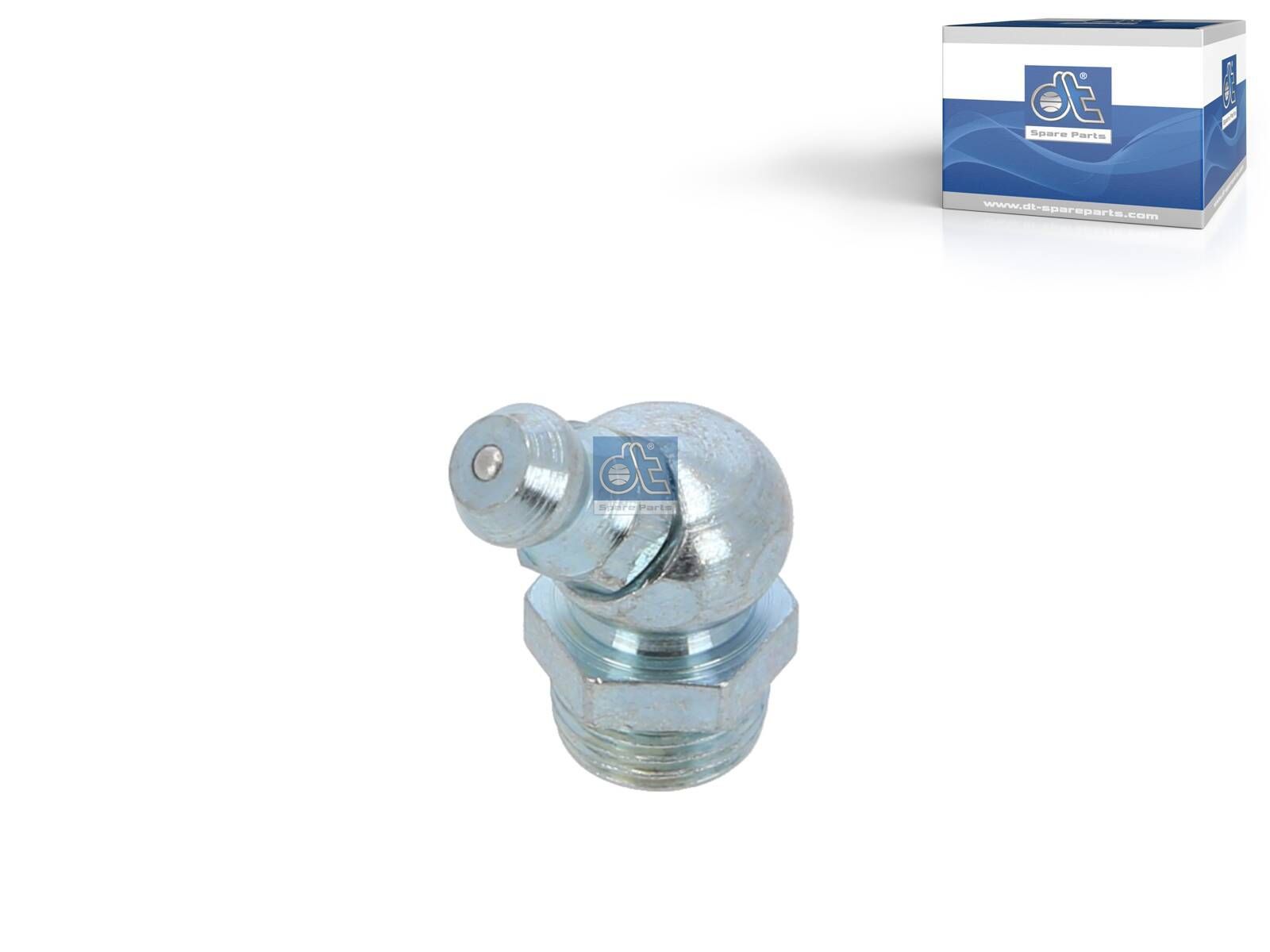 DT Spare Parts 2.50027 Grease nipple, M10 x 1, α: 45 °, DIN 71412 B