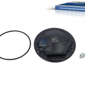 DT Spare Parts 2.50073 Cover, complete, steering knuckle