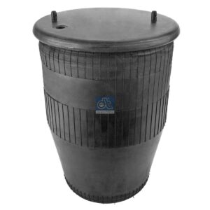 DT Spare Parts 2.61032 Air spring, without piston, d: 130.8 mm, D1: 261 mm, D2: 244 mm, M16 x 1,5, L: 370 mm