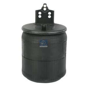 DT Spare Parts 2.61038 Air spring, with steel piston, D: 229 mm, Dmax: 300 mm, M16 x 1,5, M24 x 1,5, L: 325 mm