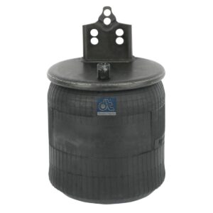 DT Spare Parts 2.61039 Air spring, with steel piston, d: 197 mm, D: 227 mm, Dmax: 290 mm, M24 x 1,5, M16 x 1,5, L: 270 mm