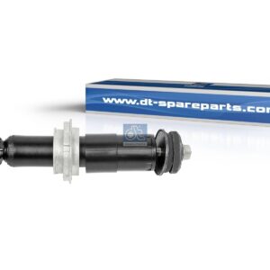 DT Spare Parts 2.61279 Cabin shock absorber, D: 42 mm, b: 14 mm, M12 x 1,75, Lmin: 221 mm, Lmax: 337 mm