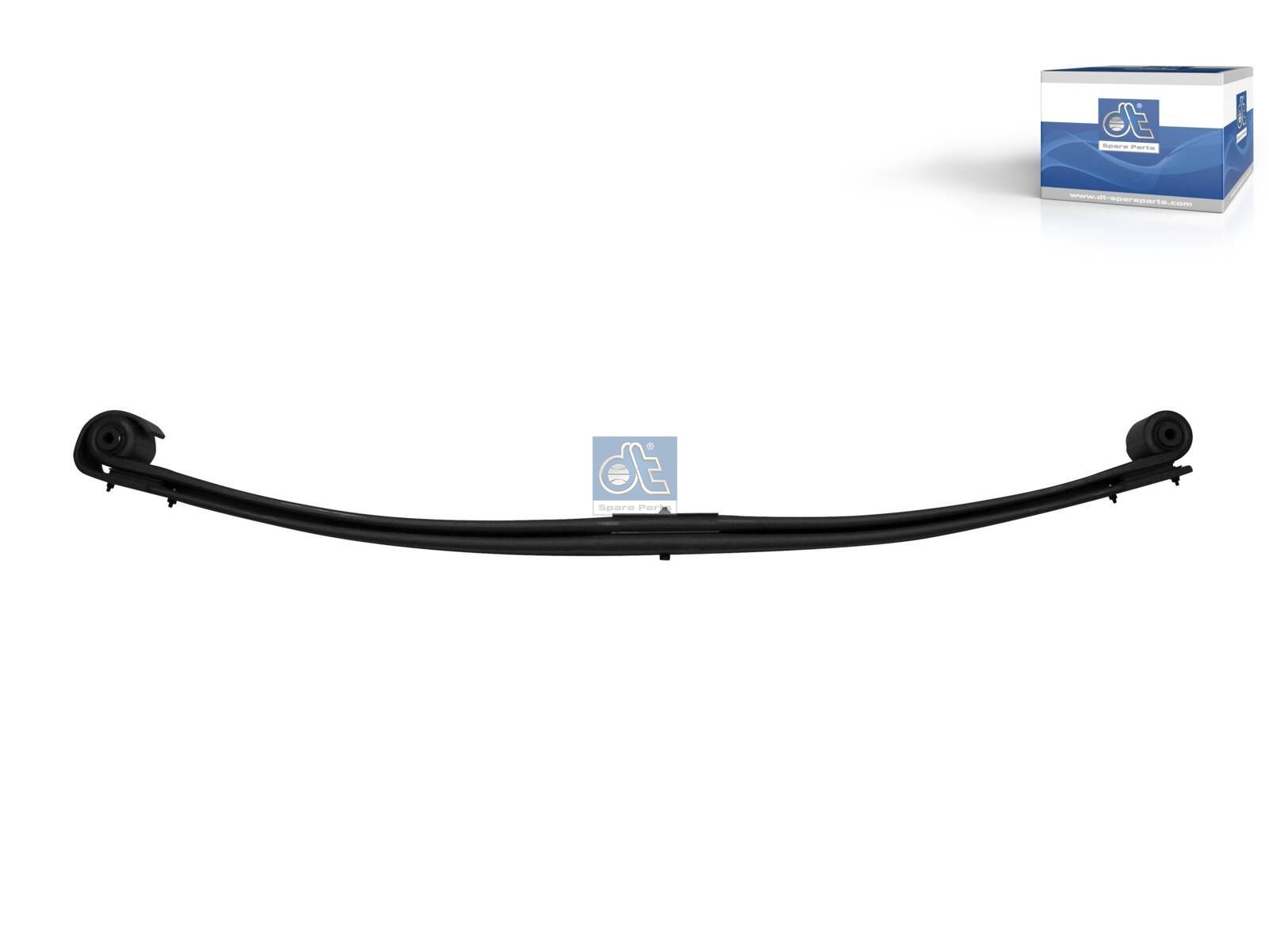DT Spare Parts 2.61535 Leaf spring, front, 1x28 + 1x30