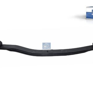 DT Spare Parts 2.61546 Leaf spring, front, d: 24 mm, L: 1666 mm, W: 90 mm, H: 275 mm, H: 87 mm, 3x27