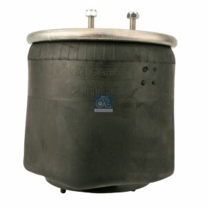 DT Spare Parts 2.61560 Air spring, with steel piston, D: 259 mm, Dmax: 333 mm, M10, M16 x 1,5, L: 290 mm