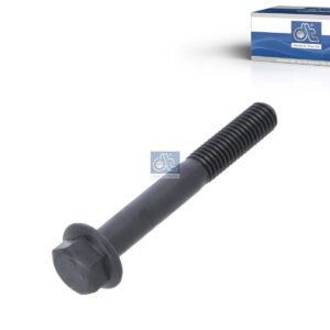 DT Spare Parts 2.61947 Flange screw, M8, LTh: 25 mm, Lu: 60 mm, SW: 12, 8.8