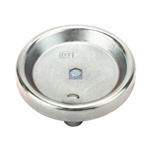 DT Spare Parts 2.62054 Bottom plate, air spring, d: 12.5 mm, D: 132 mm, M16 x 1,5, H: 18 mm