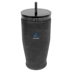 DT Spare Parts 2.62058 Air spring, with steel piston, D: 165 mm, M12 x 1,5, M20 x 1,5, L: 364 mm
