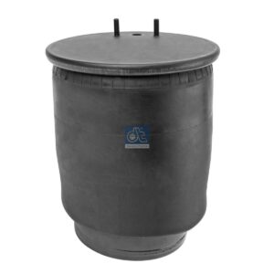 DT Spare Parts 2.62062 Air spring, with steel piston, D: 259 mm, Dmax: 300 mm, M10 x 1,5, M16 x 1,5, L: 361 mm