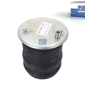 DT Spare Parts 2.62498 Air spring, with steel piston, D: 228 mm, Dmax: 261 mm, M16 x 1,5, L: 250 mm
