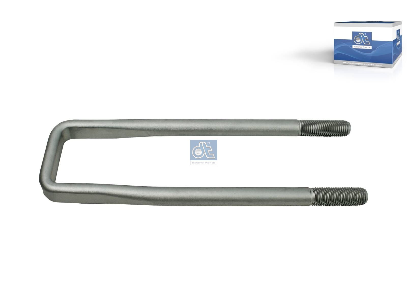 DT Spare Parts 2.62560 U-bolt, M24 x 3, LTh: 70 mm, L: 400 mm, w: 92 mm