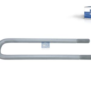 DT Spare Parts 2.62562 U-bolt, M24 x 3, LTh: 65 mm, L: 450 mm, w: 77 mm