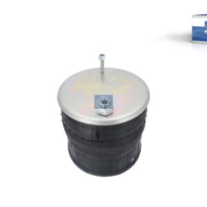 DT Spare Parts 2.62703 Air spring, with steel piston, D: 229 mm, Dmax: 300 mm, M10, M16 x 1,5, M24 x 1,5, L: 270 mm