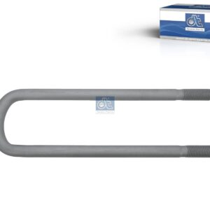 DT Spare Parts 2.62939 U-bolt, r: 20 mm, R: 70 mm, M24 x 3, LTh: 65 mm, L: 420 mm, w: 92 mm