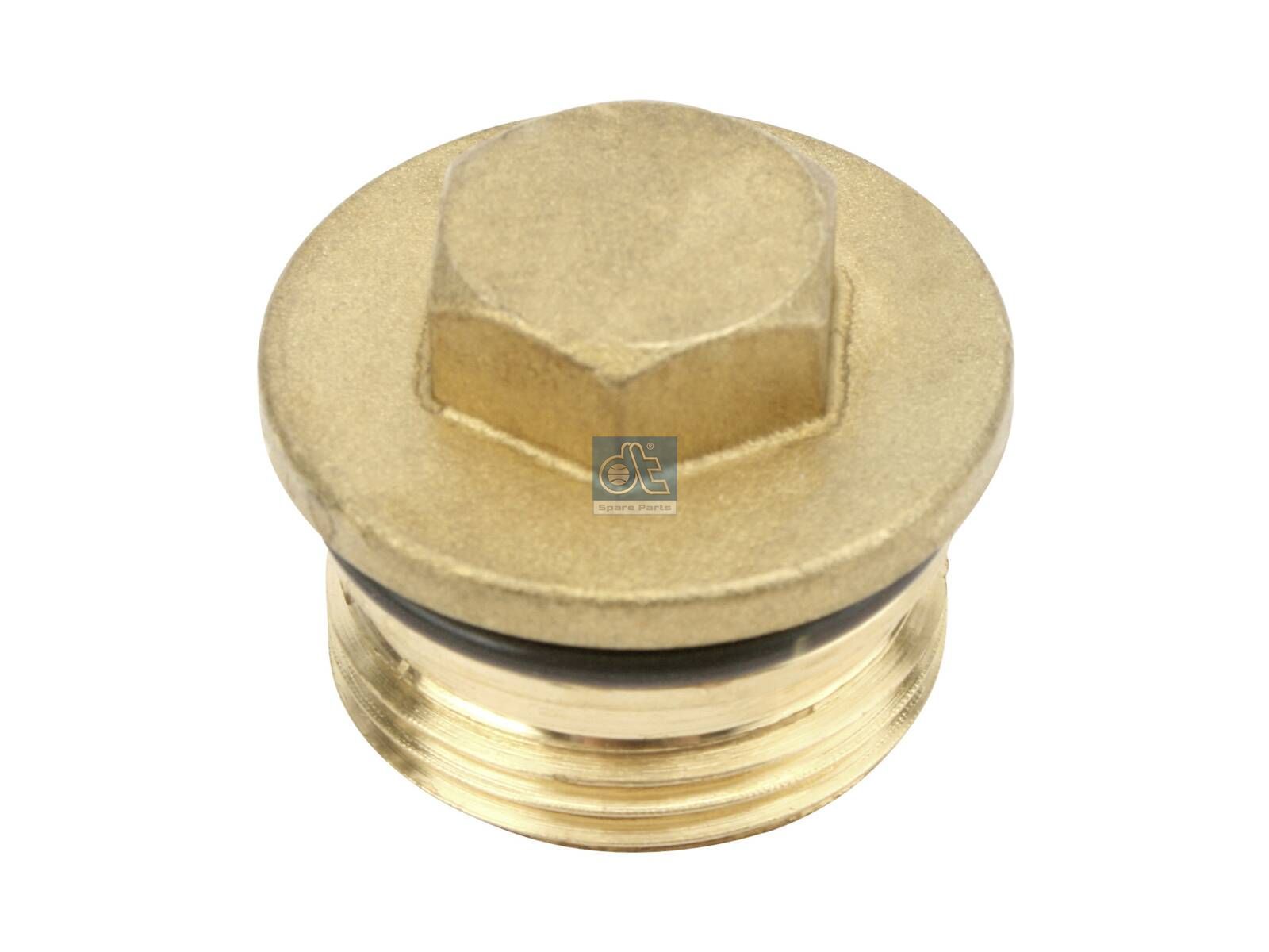 DT Spare Parts 2.65074 Plug, hub cover, M30 x 2, SW: 18