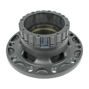 DT Spare Parts 2.65270 Wheel hub, without bearings, d1: 148 mm, d2: 148 mm, D: 383.4 mm, 10 bores, b: 25 mm, P: 335 mm, H: 226 mm
