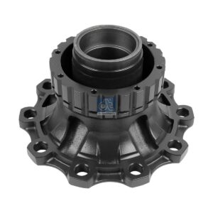 DT Spare Parts 2.65272 Wheel hub, without bearings, d1: 110 mm, d2: 110 mm, D: 383.5 mm, 10 bores, b: 27.2 mm, H: 160 mm