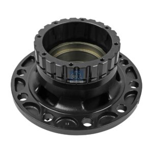 DT Spare Parts 2.65285 Wheel hub, without bearings, d1: 148 mm, d2: 148 mm, D: 383.4 mm, 10 bores, b: 27 mm, H: 226 mm