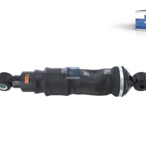 DT Spare Parts 2.70013 Cabin shock absorber, with air bellow, D: 45 mm, b1: 14 mm, b2: 20 mm, M10 x 1, Lmin: 300 mm, Lmax: 430 mm