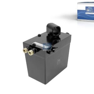DT Spare Parts 2.70104 Cabin tilt pump, 480 ml, M14 x 1,5, M14 x 1,5, L: 130 mm, W: 80 mm, H: 121 mm, 400 bar, Pov: 370 bar