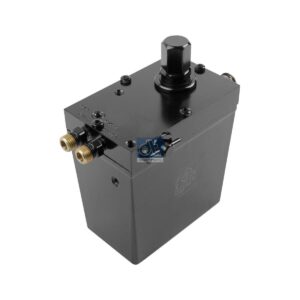 DT Spare Parts 2.70105 Cabin tilt pump, 580 ml, M14 x 1,5, M14 x 1,5, L: 130 mm, W: 80 mm, H: 141 mm, 280 bar, Pov: 370 bar