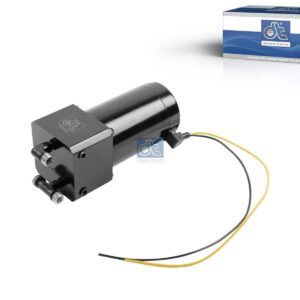DT Spare Parts 2.70109 Cabin tilt pump, electrical, L: 80 mm, W: 80 mm, H: 141 mm, 280 bar, Pov: 370 bar