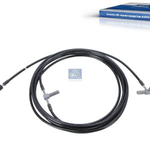 DT Spare Parts 2.70919 Hose line, cabin tilt, D: 8.5 mm, M14 x 1,5, M12 x 1,5, L1: 6200 mm, 420 bar