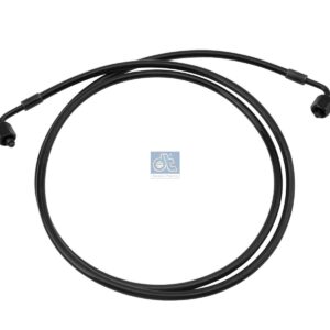 DT Spare Parts 2.70922 Hose line, cabin tilt, D: 9.2 mm, M14 x 1,5, M14 x 1,5, L: 1800 mm, L1: 1800 mm, 400 bar