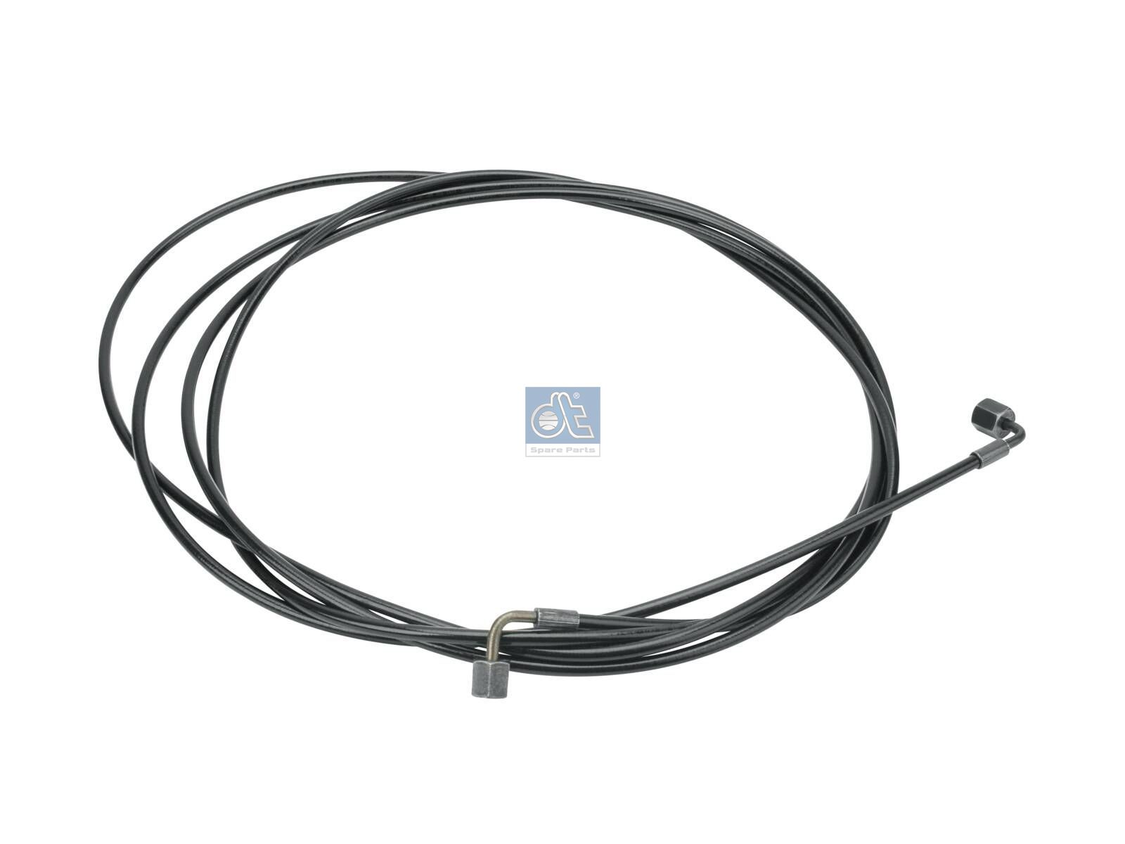 DT Spare Parts 2.70940 Hose line, cabin tilt, D: 9.2 mm, M14 x 1,5, M14 x 1,5, L: 4940 mm, L1: 5760 mm, 400 bar