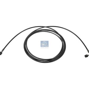 DT Spare Parts 2.70947 Hose line, cabin tilt, D: 11 mm, M14 x 1,5, L: 4290 mm, L1: 2961 mm, 80 bar
