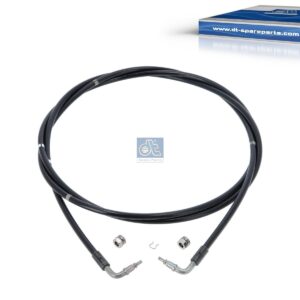 DT Spare Parts 2.70952 Hose line, cabin tilt, D: 7.1 mm, M12 x 1, L: 2530 mm, max. 420 bar
