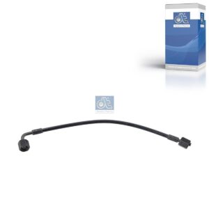 DT Spare Parts 2.70954 Hose line, cabin tilt, D: 8.5 mm, M14 x 1,5, M14 x 1,5, L1: 335 mm, 420 bar