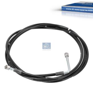 DT Spare Parts 2.70955 Hose line, cabin tilt, M12 x 1, L: 3285 mm, 420 bar