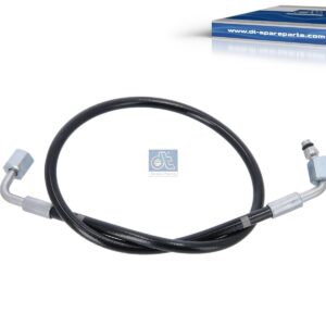 DT Spare Parts 2.70958 Hose line, cabin tilt, M12 x 1,5, L: 625 mm, 420 bar