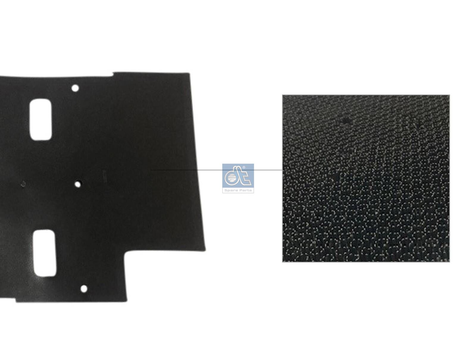 DT Spare Parts 2.71112 Splash guard, right