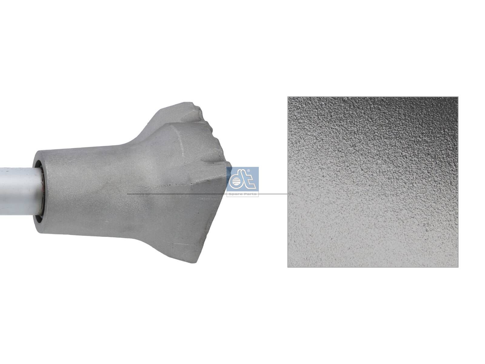 DT Spare Parts 2.71185 Fender bracket, L: 615 mm