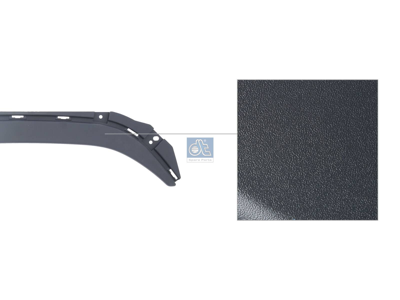 DT Spare Parts 2.71496 Fender part, left