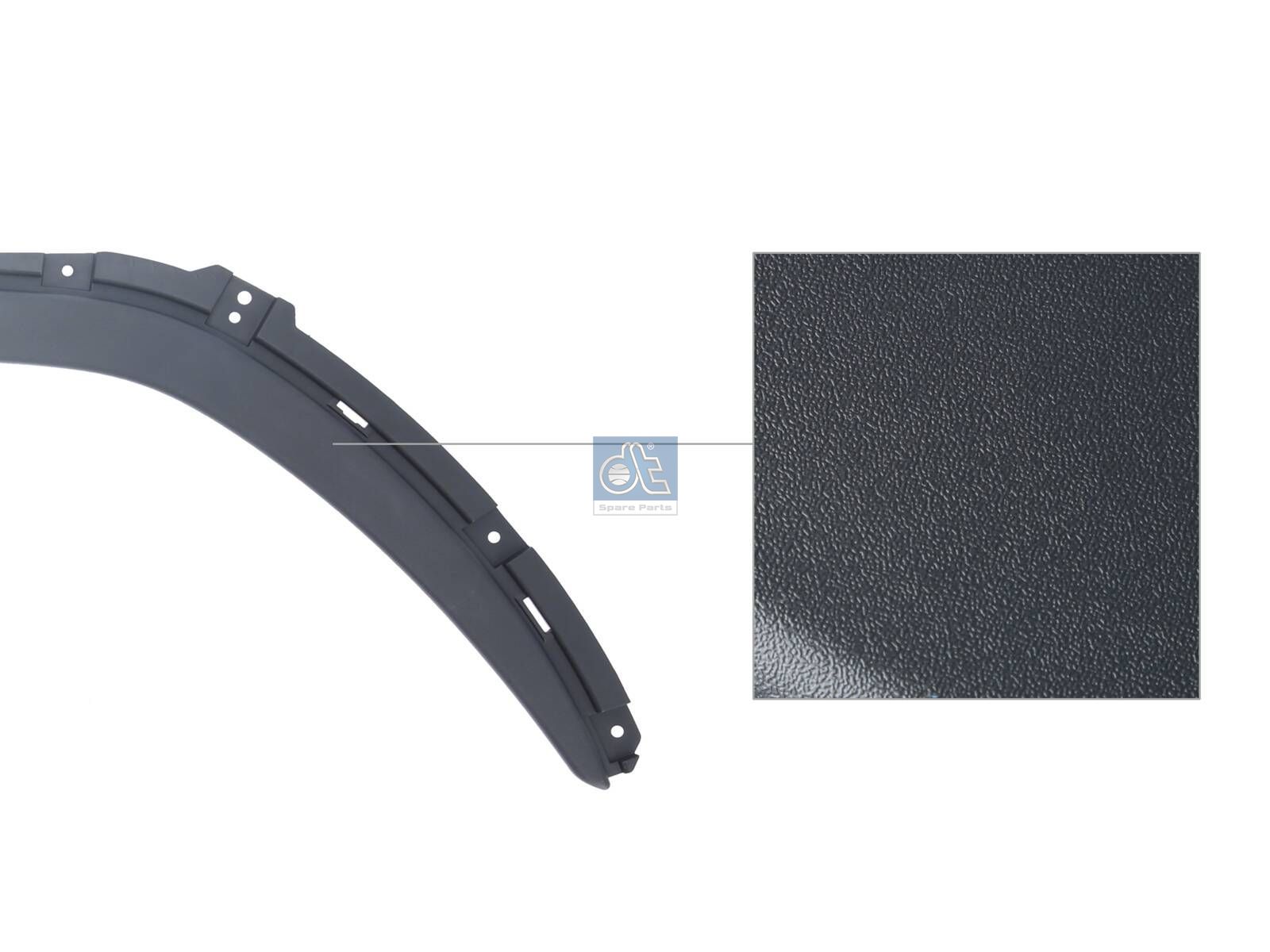 DT Spare Parts 2.71497 Fender part, right