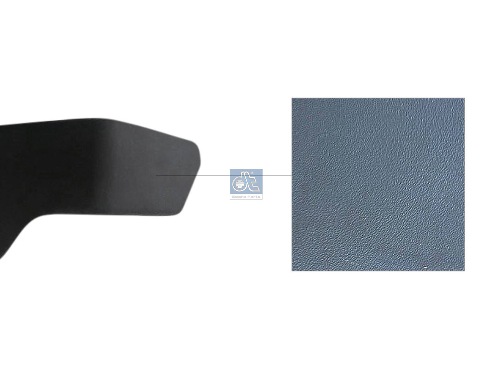 DT Spare Parts 2.71853 Cover, fender, right