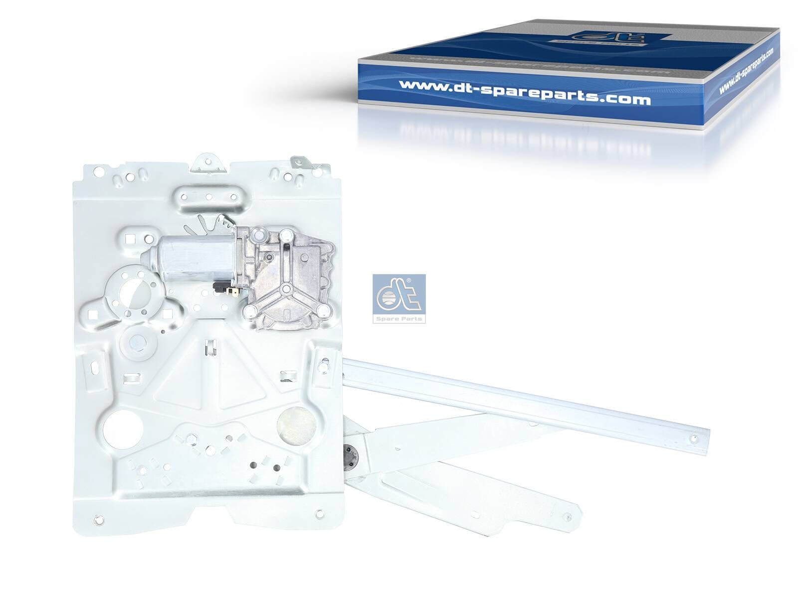 DT Spare Parts 2.72206 Window regulator, right, electrical, with motor