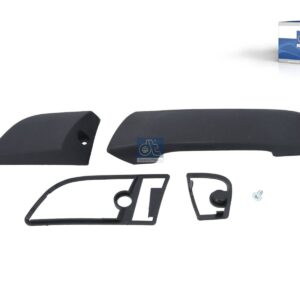 DT Spare Parts 2.72327 Outside door handle, complete, left, black