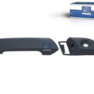 DT Spare Parts 2.72328 Outside door handle, complete, right, black