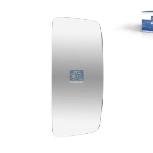 DT Spare Parts 2.73021 Mirror glass, main mirror, R: 1800 mm, W: 190 mm, H: 374 mm