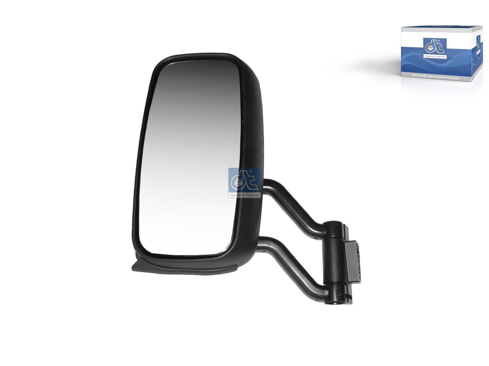 DT Spare Parts 2.73035 Main mirror, complete, left, heated, electrical, R: 1200 mm
