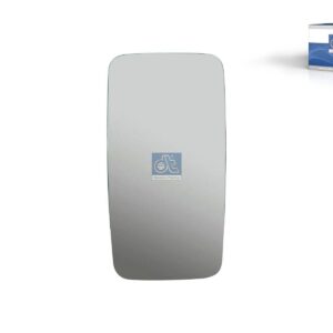 DT Spare Parts 2.73065 Mirror glass, main mirror, heated, R: 1800 mm, W: 190 mm, H: 375 mm