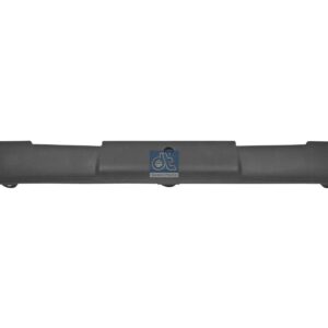 DT Spare Parts 2.75050 Bumper, center, plastic, black