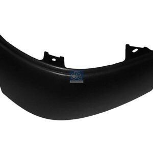 DT Spare Parts 2.75052 Bumper, left, plastic, black