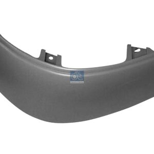 DT Spare Parts 2.75053 Bumper, left, plastic, grey