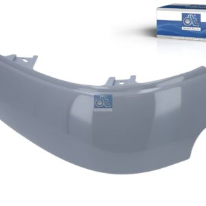 DT Spare Parts 2.75055 Bumper, right, plastic, grey